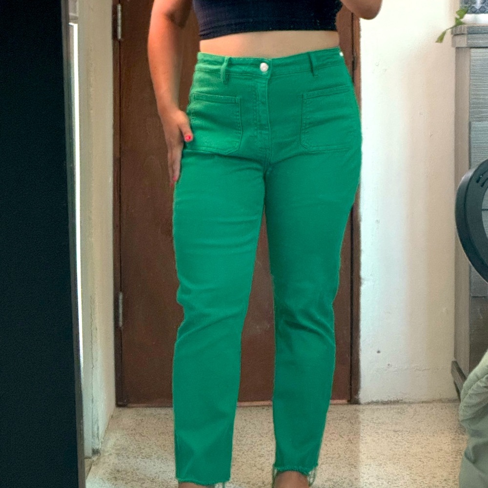 💕green pants